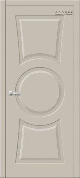 Дверь межкомнатная ЗОДЧИЙ ТВИСТ 10 ПГ Шагрень айриш