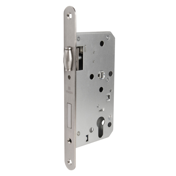 Замок Fuaro (Фуаро) врезной DD.INOX/C-55.72/R с роликовой защелкой