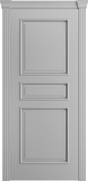 Дверь межкомнатная Порта Алекс Модерн3 Светло-серая эмаль