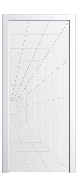 Дверь межкомнатная Порта Алекс ПОРТА6 Вайт софт эмаль