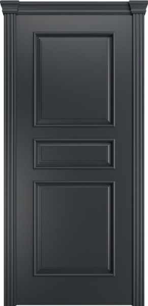 Дверь межкомнатная Порта Алекс Модерн3 Графит эмаль