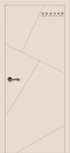 Дверь межкомнатная ЗОДЧИЙ АВЕНЮ 25 ПГ Шагрень айриш