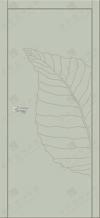 Дверь межкомнатная ЗОДЧИЙ ФЛОРА БУК Нефрит