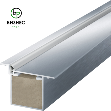 Комплект дверной коробки Бизнес Парк для INVISIBLE высотой 2000 мм (2.5 шт) + 2 скрытые петли Krona Kobelenz + Замок Punto