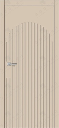 Дверь межкомнатная ЗОДЧИЙ ОМЕГА 7 ПГ Капучино софт