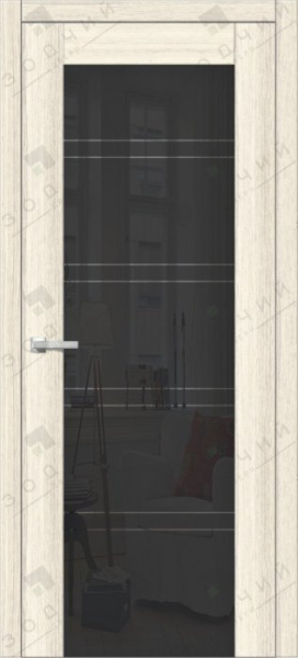 Дверь межкомнатная ЗОДЧИЙ ИТАЛЬЯНО 6 ПО Сандал белый