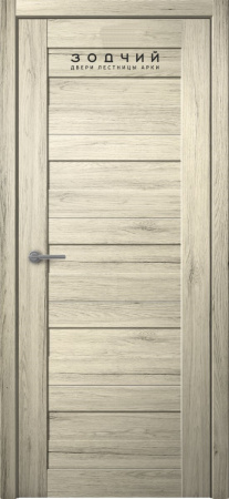 Дверь межкомнатная ЗОДЧИЙ СТИЛЬ ДОМИНО 5 ПГ Ива верба