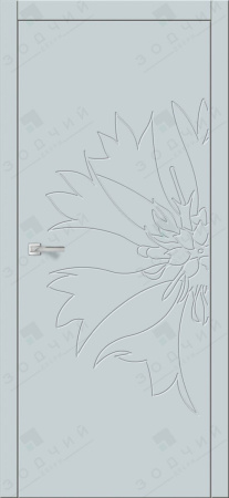 Дверь межкомнатная ЗОДЧИЙ ФЛОРА ВАСИЛЁК Пана Кота