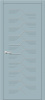 Дверь межкомнатная ЗОДЧИЙ УНИКА ЛИНИИ ПГ Софт голубой