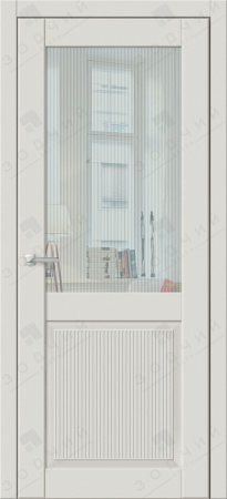 Дверь межкомнатная ЗОДЧИЙ КАНТРИ 2 ПО Софт тальк