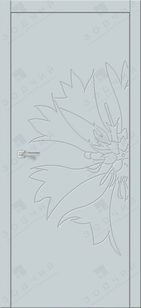 Дверь межкомнатная ЗОДЧИЙ ФЛОРА ВАСИЛЁК Пана Кота