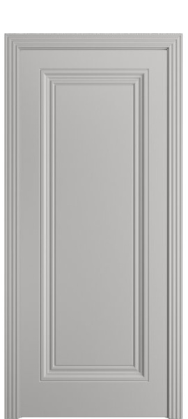 Дверь межкомнатная Порта Алекс Премиум 1 Грей эмаль