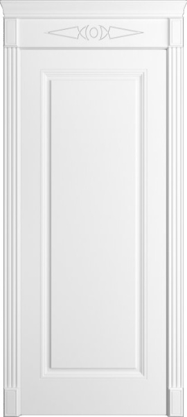 Дверь межкомнатная Порта Алекс Нео 1 Белоснежная эмаль