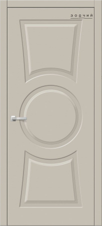 Дверь межкомнатная ЗОДЧИЙ ТВИСТ 10 ПГ Шагрень айриш