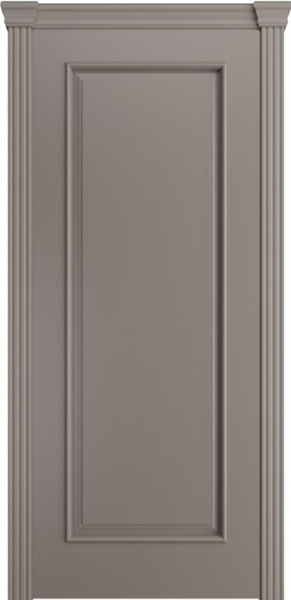 Дверь межкомнатная Порта Алекс Модерн5 Темно-серая эмаль