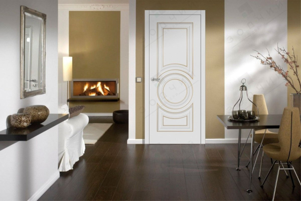 Дверь межкомнатная ЗОДЧИЙ СОРЕНТО 1 ПГ Софт тальк