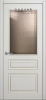 Дверь межкомнатная ЗОДЧИЙ НИЦЦА 7 ПО Софт тальк стекло матированное