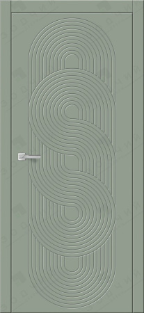 Дверь межкомнатная ЗОДЧИЙ ОМЕГА 1 ПГ Нефрит