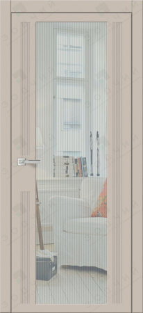 Дверь межкомнатная ЗОДЧИЙ МИРА 1 ПО Шагрень айриш