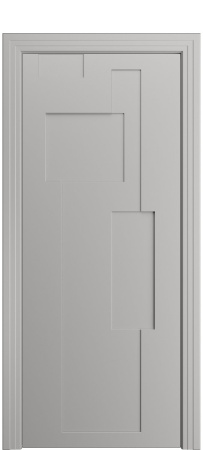 Дверь межкомнатная Порта Алекс ПОРТА 4 Грей эмаль