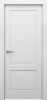 Дверь межкомнатная ЗОДЧИЙ ЭЛЕГАНТЕ ТВИН 1 ПГ Шагрень белая