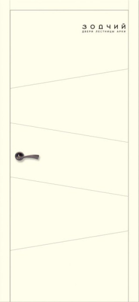 Дверь межкомнатная ЗОДЧИЙ АВЕНЮ 24 ПГ Шагрень латте