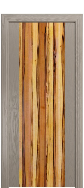 Дверь межкомнатная Порта Алекс КАНТРИ 1 Латте вставка Марблвуд шпон