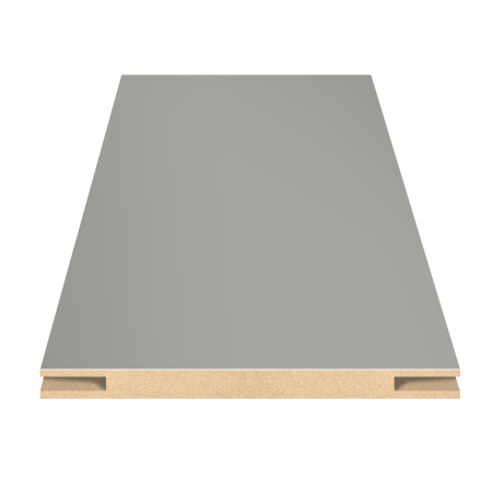 Добор Бизнес Парк телескопический ПВХ для дверей CRYSTAL 2070х150х10 мм цвет Серый Софт