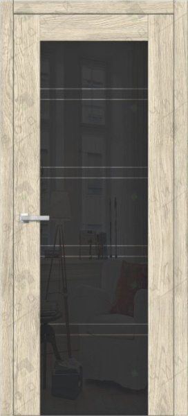 Дверь межкомнатная ЗОДЧИЙ ИТАЛЬЯНО 6 ПО Ива верба