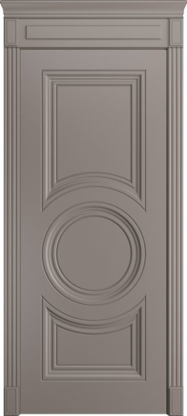 Дверь межкомнатная Порта Алекс Премиум 3 Темно-серая эмаль