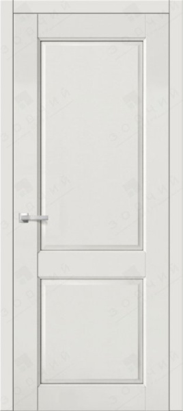 Дверь межкомнатная ЗОДЧИЙ ВЕЛЬВЕТ Шагрень белая