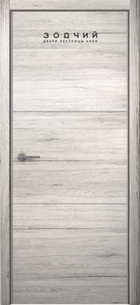 Дверь межкомнатная ЗОДЧИЙ МЕГАПОЛИС Г2М ПГ Дуб белый винтажный