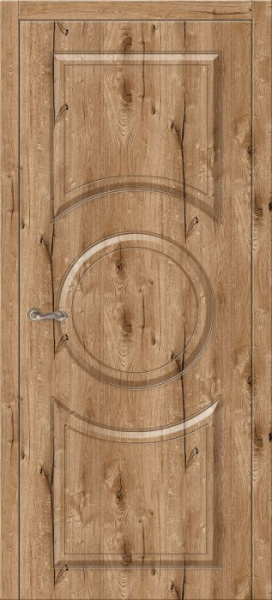 Дверь межкомнатная ЗОДЧИЙ ЛАТИНА 10 ПГ Каштан янтарный