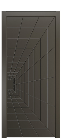 Дверь межкомнатная Порта Алекс ПОРТА6 Гриджио эмаль