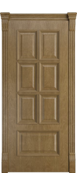 Дверь межкомнатная Порта Алекс КЛАССИКА 8 Дуб янтарный шпон