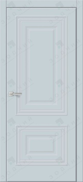 Дверь межкомнатная ЗОДЧИЙ КВИН ТВИН ПГ Софт голубой