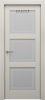 Дверь межкомнатная ЗОДЧИЙ ЭЛЕГАНТЕ 3 ПО Шагрень айриш стекло мателюкс светлое