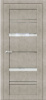 Дверь межкомнатная ЗОДЧИЙ Д-010 ПО Бетон бежевый стекло Лакобель белый