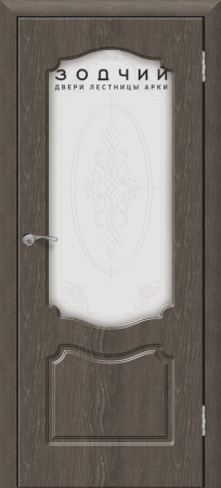 Дверь межкомнатная ЗОДЧИЙ МАРИЯ ПО Дуб шале