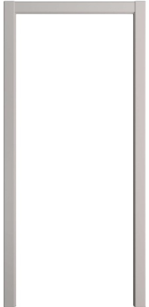 Телескопический Прямой наличник Порта Алекс Эмаль Платинум софт