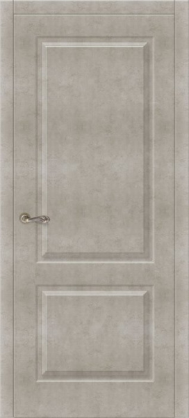 Дверь межкомнатная ЗОДЧИЙ ЛАТИНА 2 ПГ Бетон бежевый