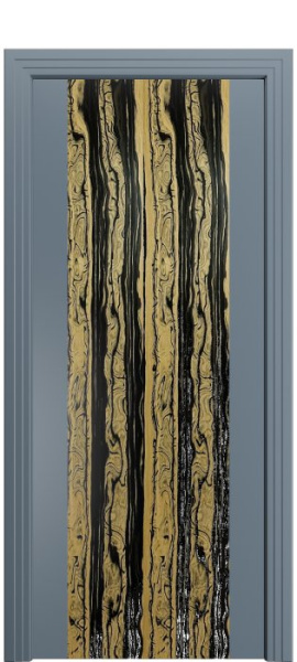 Дверь межкомнатная Порта Алекс КАНТРИ 1 Маренго софт вставка эспрессо эмаль