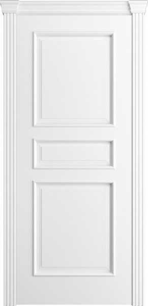 Дверь межкомнатная Порта Алекс Модерн3 Белоснежная эмаль