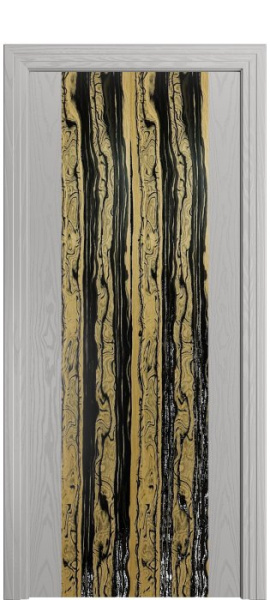 Дверь межкомнатная Порта Алекс КАНТРИ 1 Грей вставка эспрессо шпон