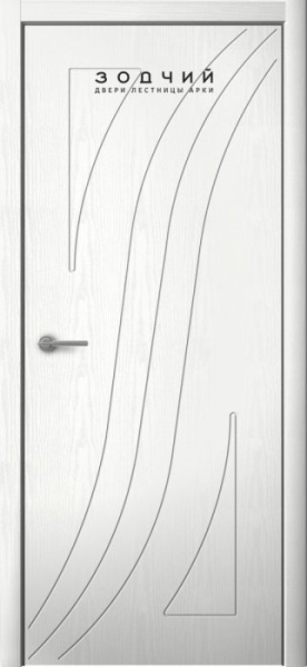Дверь межкомнатная ЗОДЧИЙ ИМОЛА 3 ПГ Ива белая