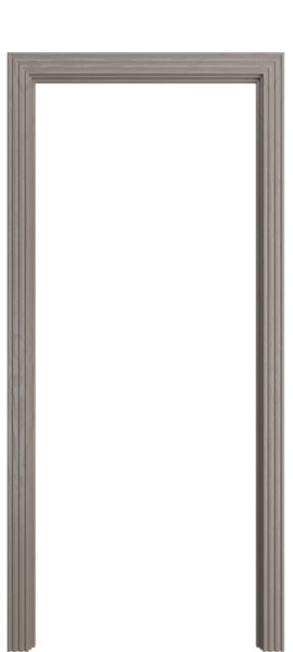 Наличник фигурный Порта Алекс темно-серый эмаль