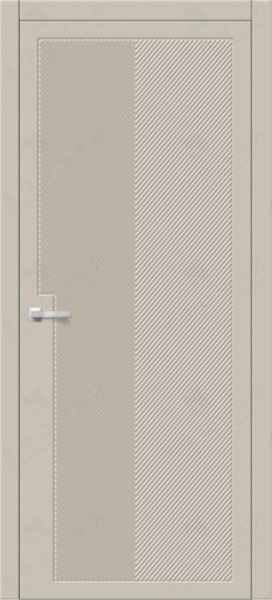 Дверь межкомнатная ЗОДЧИЙ УНИКА 8 ПГ Капучино софт