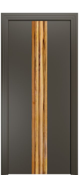 Дверь межкомнатная Порта Алекс КАНТРИ 2 Гриджио вставка Марблвуд эмаль