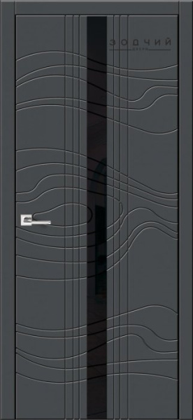 Дверь межкомнатная ЗОДЧИЙ АВЕНЮ 4 ПО фрезерованное Эспрессо софт
