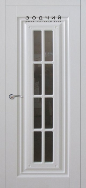 Дверь межкомнатная ЗОДЧИЙ АФИНА 8 ПО Софт тальк стекло тонированное матированное